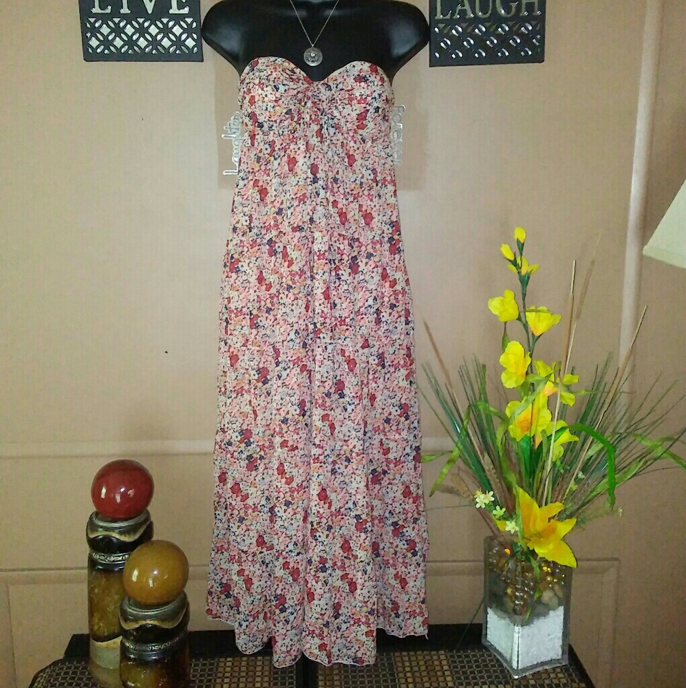 🌻✨Boho Chic Silky Maxi Dress✨🌻